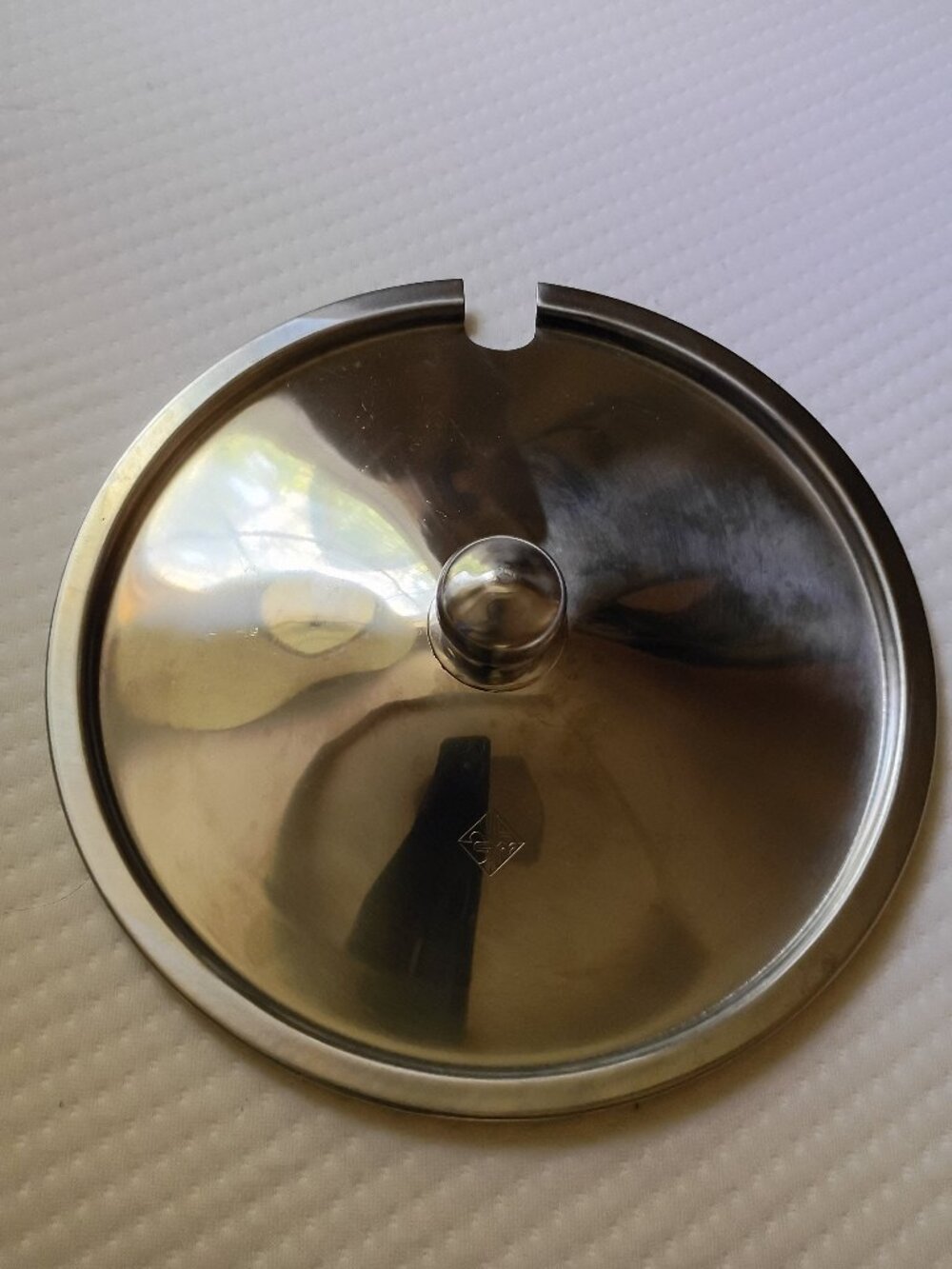 Rare NASM Holland America Line Silver Plated Soup Tureen Chafing Dish Lid Mariti